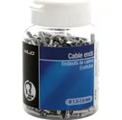 XLC BR-X09 End Cap Inner 15-18mm Silver 1st