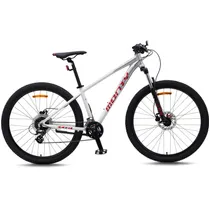 Barncykel Monty KX10 White/Silver/Red