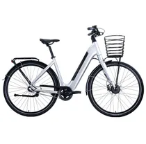 Elcykel Dam Kronan Rapp 3 Silver Gloss