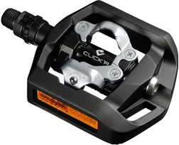 Cykelpedaler Kombi Shimano T421 SPD Click'R Svart
