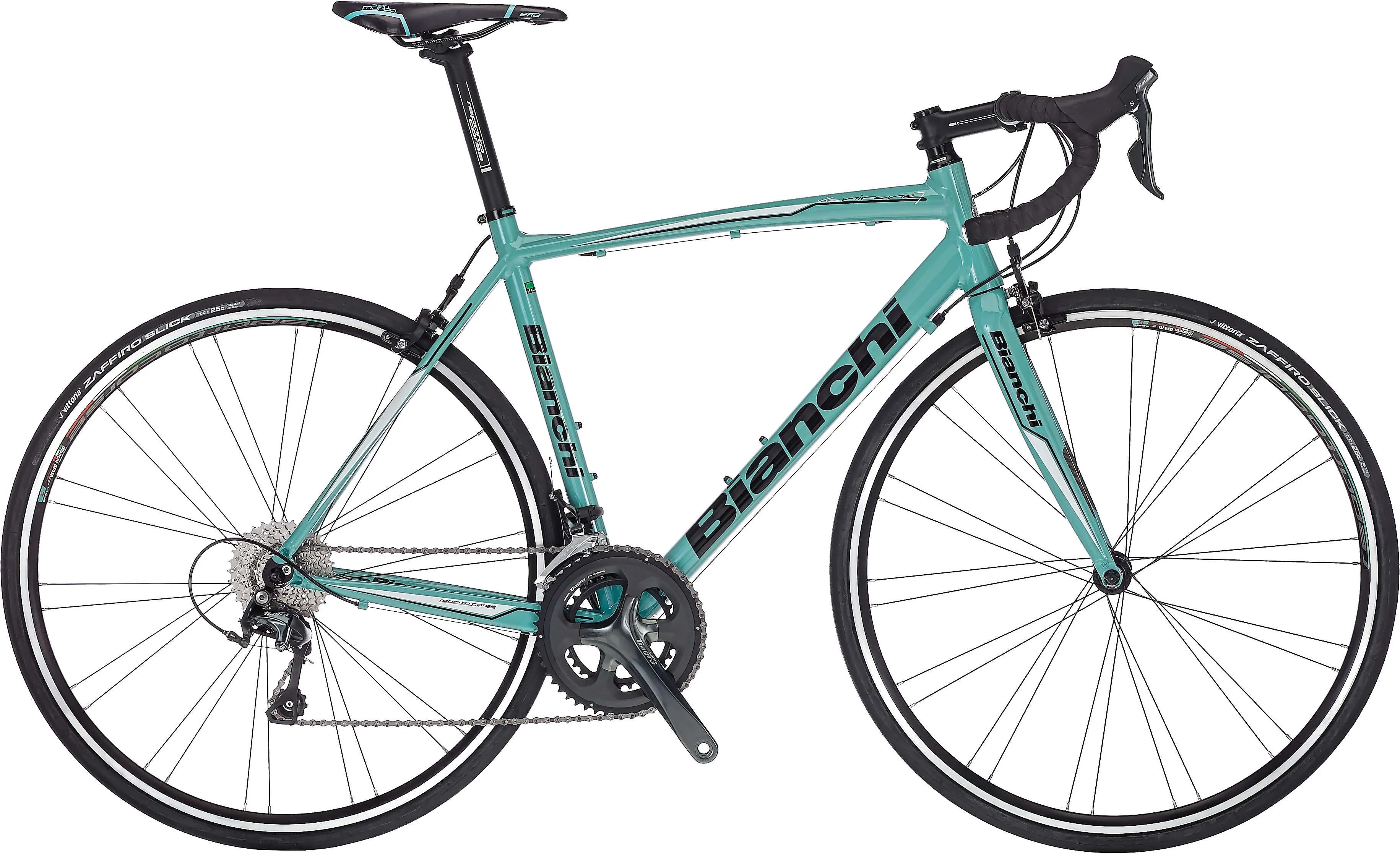 Bianchi Via Nirone 7 Tiagra blank celeste - Racercykel dam - Racer
