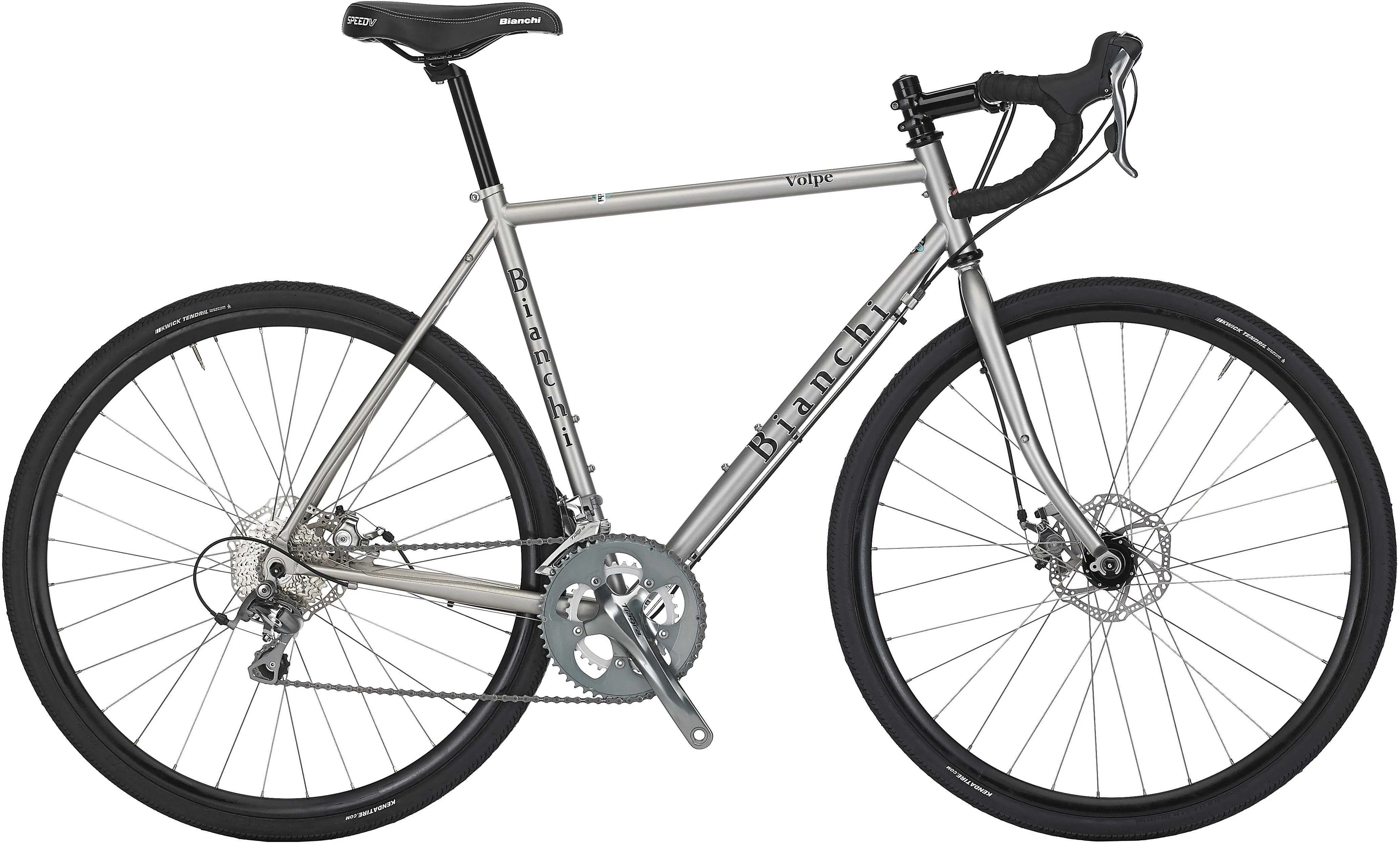 Bianchi Volpe Disc silver/svart - Touringcyklar - Cyklar