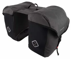 Cykelv&auml;ska Paketh&aring;llare Atran Velo ZAP Side Panniers 50 l AVS svart/gr&aring;