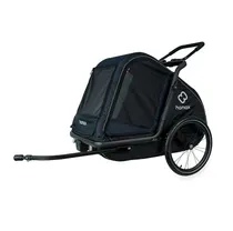 Cykelvagn F&ouml;r Hund Hamax Pluto L navy/black