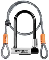 Bygell&aring;s Kryptonite Kryptolok Mini 7 inkl. l&aring;svajer SSF-Godk&auml;nt 8.2 x 17.8 cm svart/gr&aring;