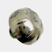 Ringklocka TWS P&auml;rlan &Oslash;56 mm st&aring;l silver