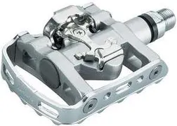 Cykelpedaler Kombi Shimano PD-M324 SPD/Standard Silver