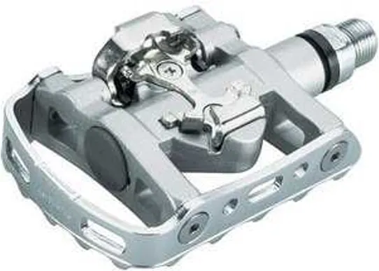 Cykelpedaler Kombi Shimano PD-M324 SPD/Standard Silver