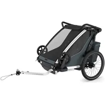 Cykelvagn Thule Chariot Cross 2 Double Gen 3 Bl&aring;