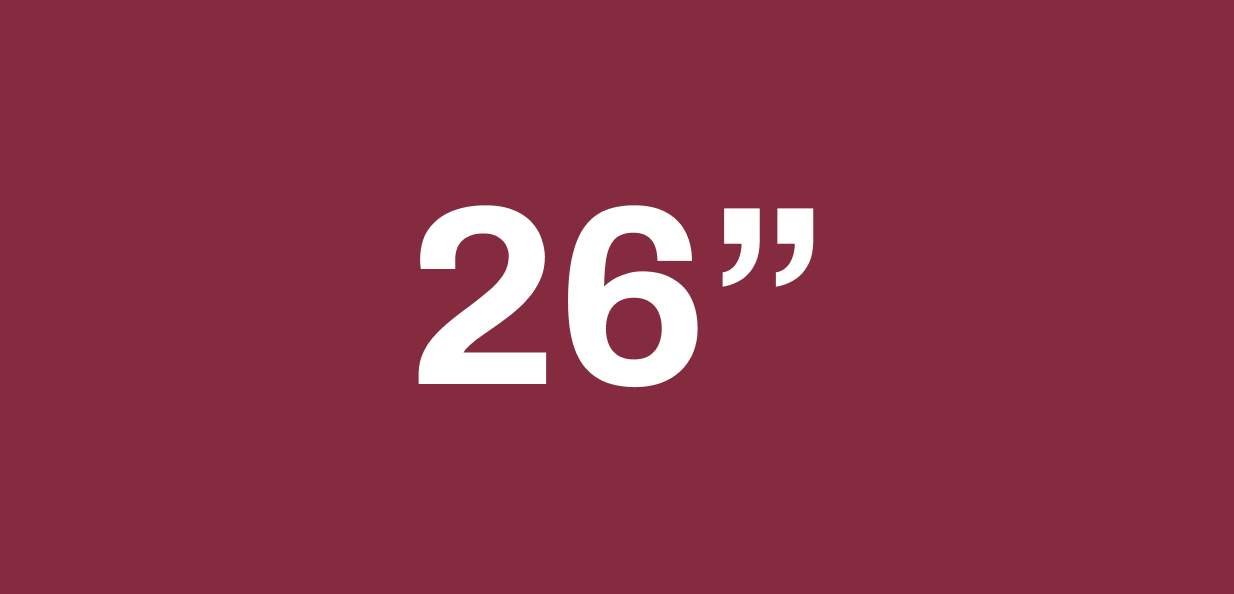 Barncykel 26 tum